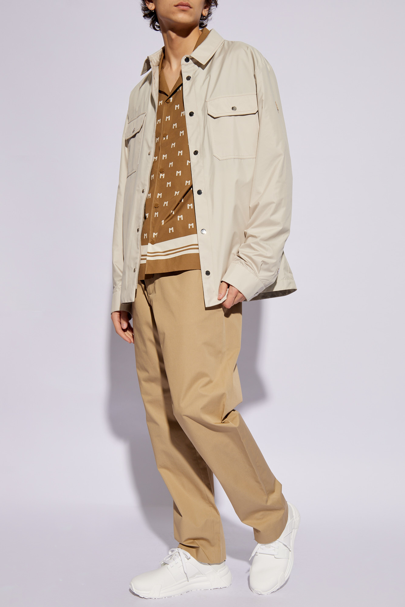 Moncler Cotton shirt with monogram | Men's Clothing | Vitkac